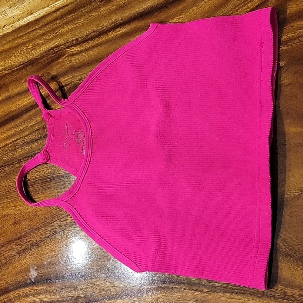 Free People Movement Happiness Runs Crop Tank Top Malibu Pink M/L NEW! - Picture 4 of 7